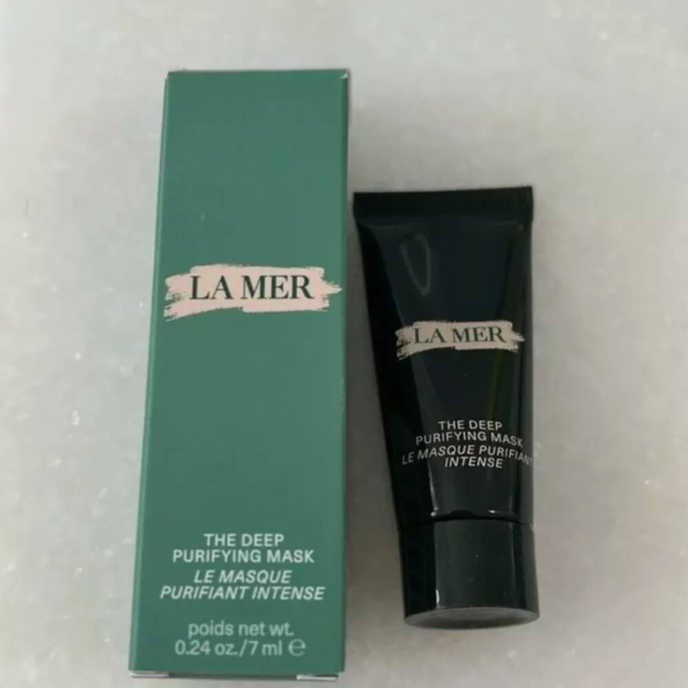 Brand New in Box La Mer The Deep Purifying Mask Travel Sample 7ml/.24oz